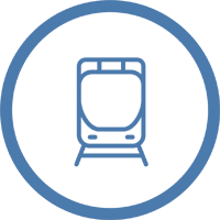 Icon mit einem Zug